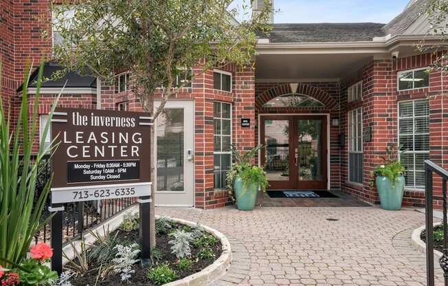 Leasing Office at Inverness in Houston, TX