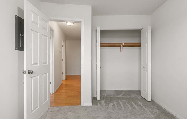 Closet at ReNew Bayshore Townhomes, Anchorage