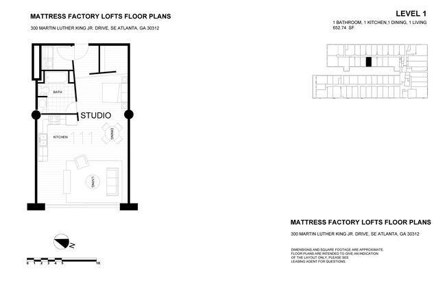 1 bed, 1 bath, 653 sqft, $1,495, Unit 111