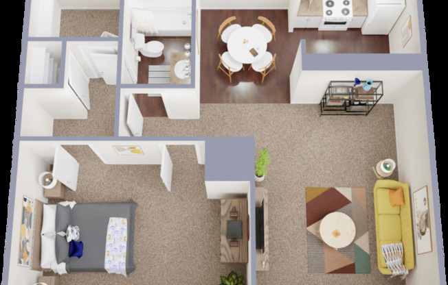 1 bed, 1 bath, 750 sqft, $875