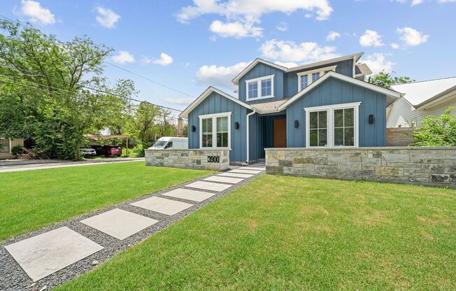 CENTRAL AUSTIN : 6 BD / 4 BA