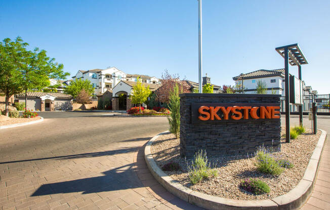 Property Signage at SkyStone Apartments, Albuquerque, New Mexico