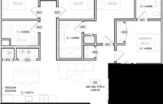1 bed, 1 bath, 120 sqft, $1,000