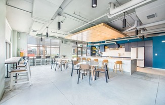 Clubhouse With Expansive Windows at The Baxly, Savannah, GA