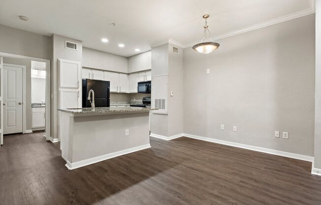 Kitchen Area at The Vista on Brodie, Austin, TX