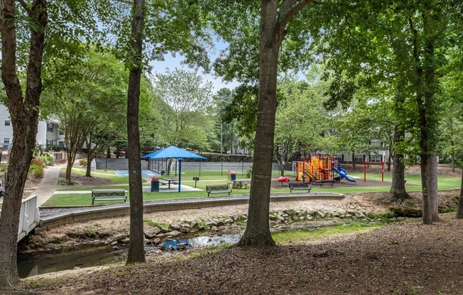 Playground and picnic area