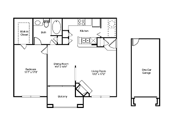 1 bed, 1 bath, 862 sqft, $1,645