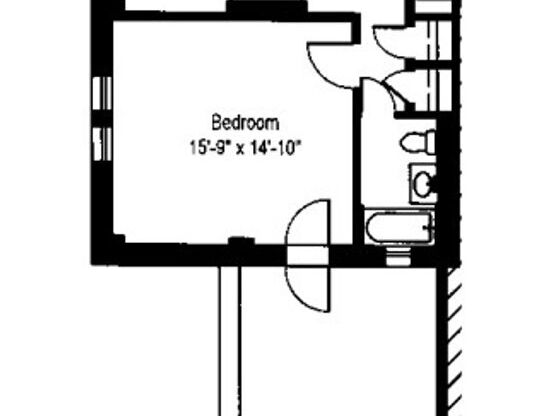 1 bed, 1 bath, 768 sqft, $2,450, Unit Royal York 1106