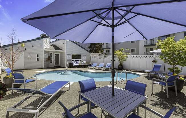take a dip in the pool at the enclave at woodbridge apartments in sugar land, tx