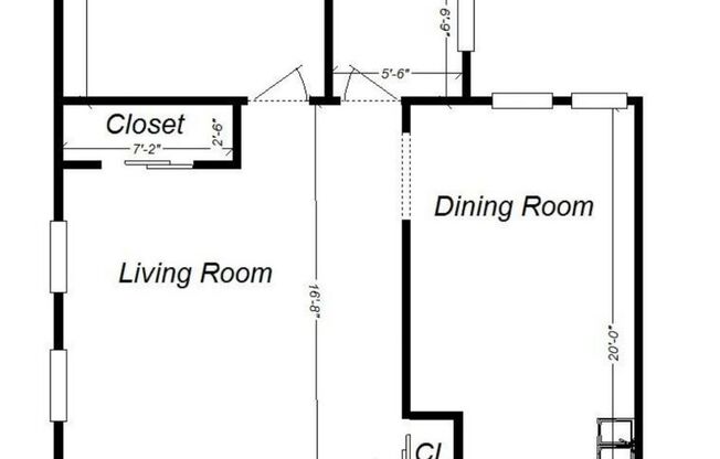 1 bed, 1 bath, 600 sqft, $1,539, Unit 5703 Hobart St. #21