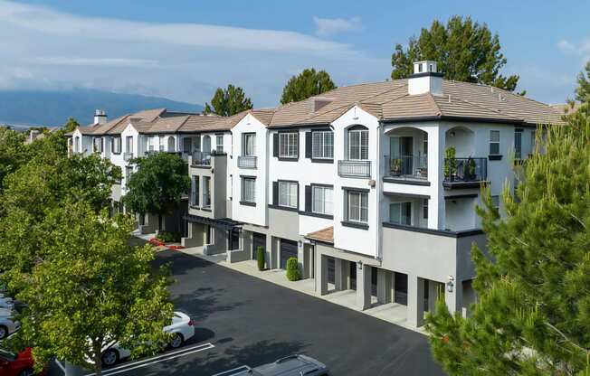 Exterior View of Apartment Building