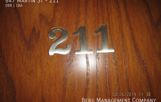 847 Martin St