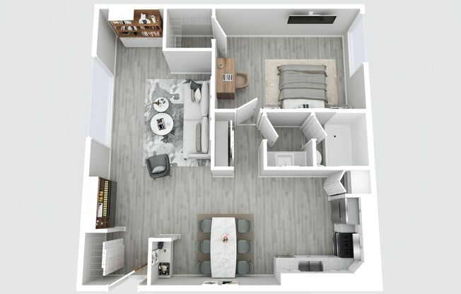 1 bed, 1 bath, 815 sqft, $1,049, Unit 5010 - 104