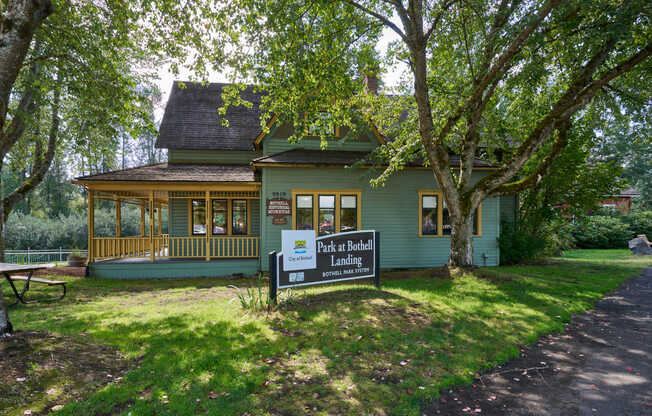 Park at Bothell Landing Historical Museum