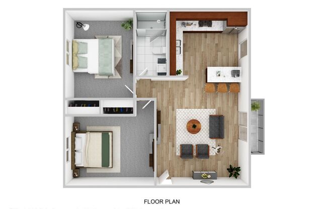 2 beds, 1 bath, 700 sqft, $1,515, Unit 10