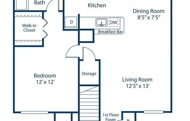 1 bed, 1 bath, 792 sqft, $1,459, Unit 13-101