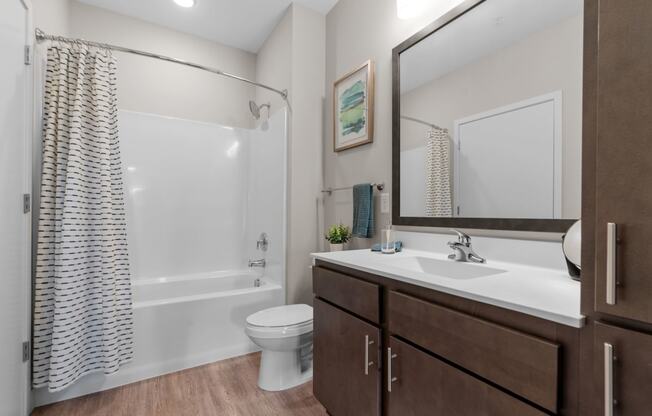 Bathroom with Modern Finishes