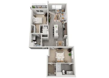 2 beds, 2 baths, 1,247 sqft, $3,034