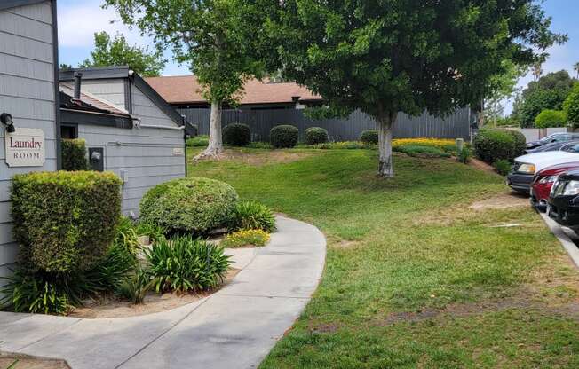 Laundry room at Dove Ridge Apartments.