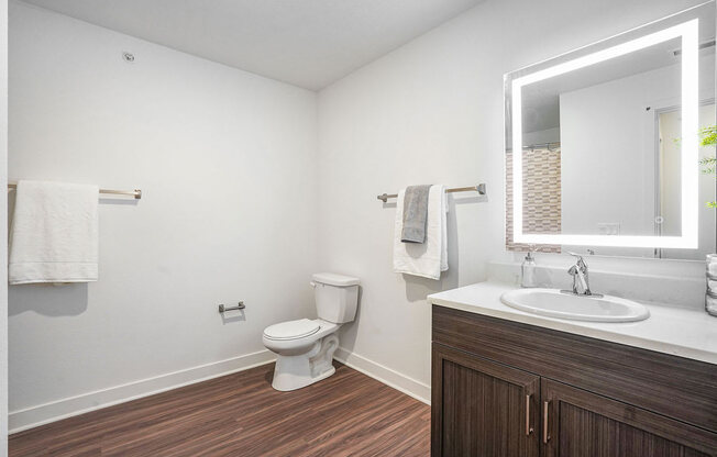 Large Master Bath at Meadowbrooke Apartment Homes in Kentwood, MI 49512