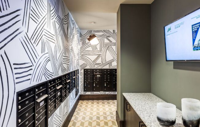 mailboxes in our luxury west dallas apartments