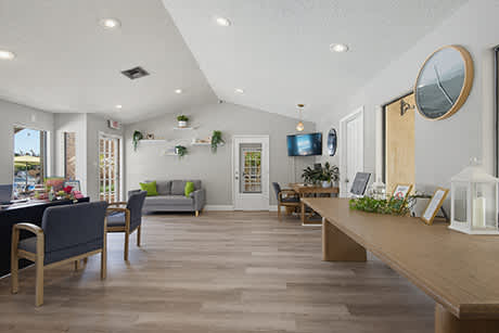 Forestlake Clubhouse with Vaulted Ceilings