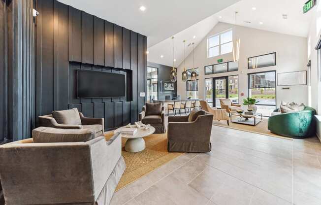 Lounge Area at Plat 4 at Research Triangle, North Carolina