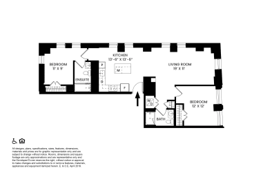 2 beds, 2 baths, 932 sqft, $2,395