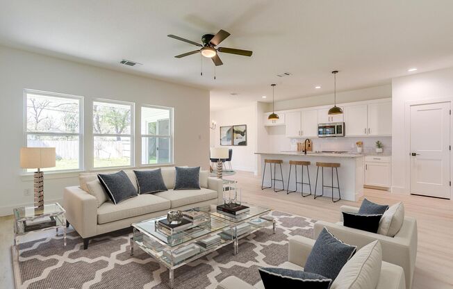 Beautiful, new construction home located only half a mile and walking distance to Eastgate Park and the Trinity River!