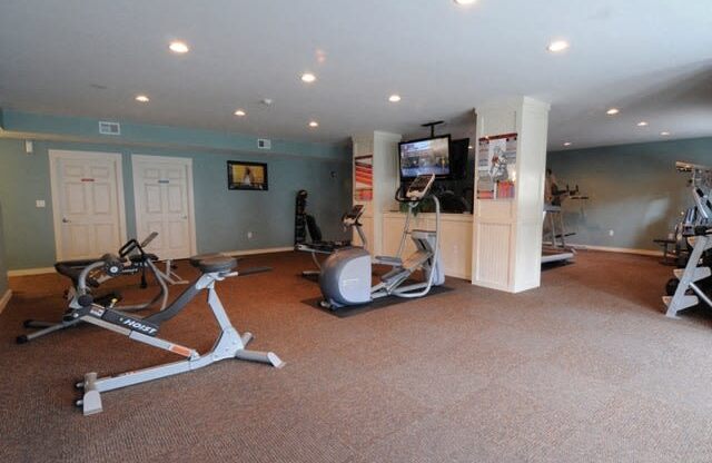 Gym and Fitness Area at Skyline Commons