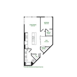 1 bed, 1 bath, 901 sqft, $3,029