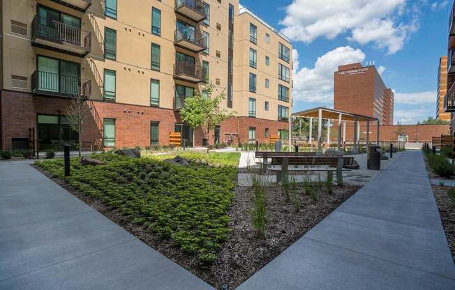 Outdoor Courtyard Area