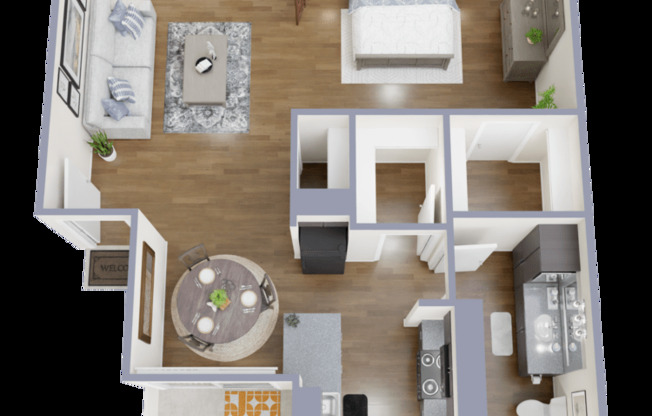 Studio, 1 bath, 576 sqft, $979