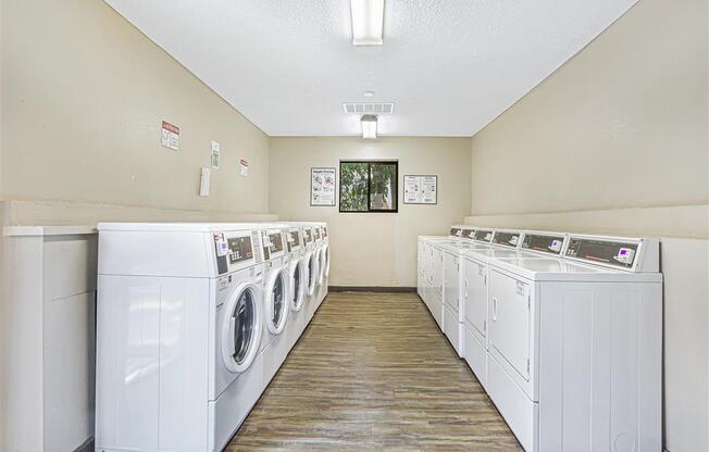 Community Laundry Area at The Trails at San Dimas, San Dimas, CA, 91773