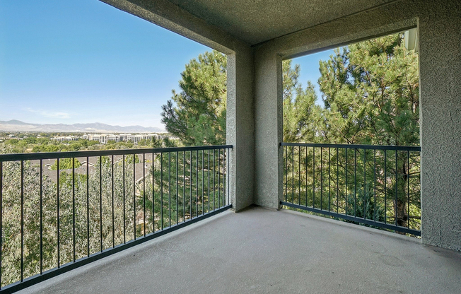 Oquirrh View Essex Balcony