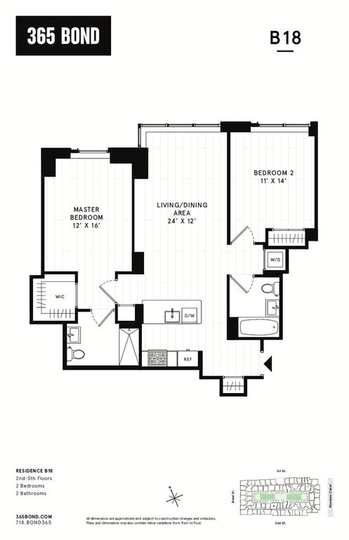 2 beds, 2 baths, $6,249, Unit B218
