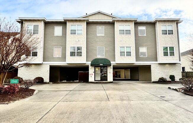 Ready NOW! Chesapeake Bay Condo w/2 Covered Parking Spaces - Water, Sewer, Trash & Grounds Services Included!