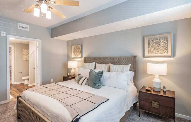Master Bedroom at Edge75, Naples
