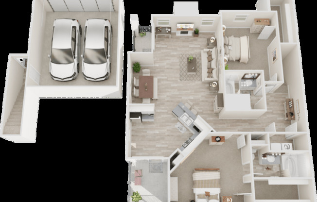 2 beds, 2 baths, 1,270 sqft, $2,078