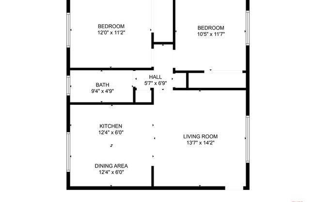 2 beds, 1 bath, 700 sqft, $2,250, Unit 2