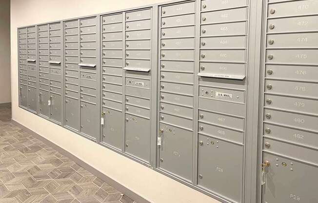 Mailroom Elevate Apartments