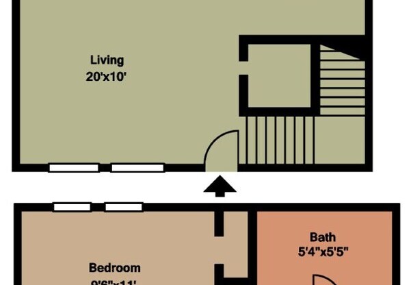 2 beds, 1.5 baths, 1,050 sqft, $997