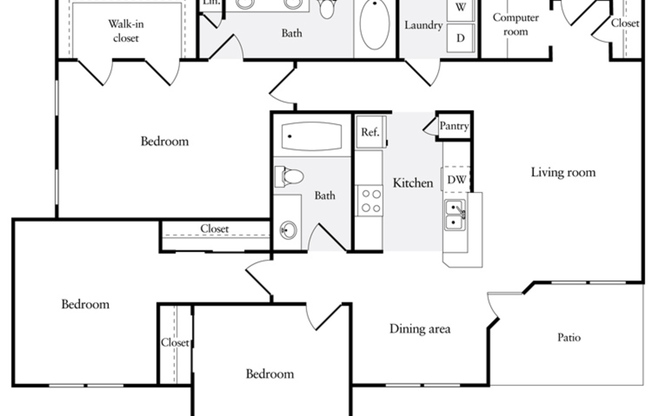 3 beds, 2 baths, 1,272 sqft, $1,770