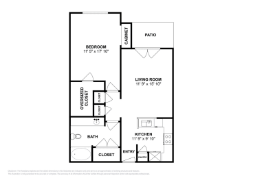 1 bed, 1 bath, 758 sqft, $1,015