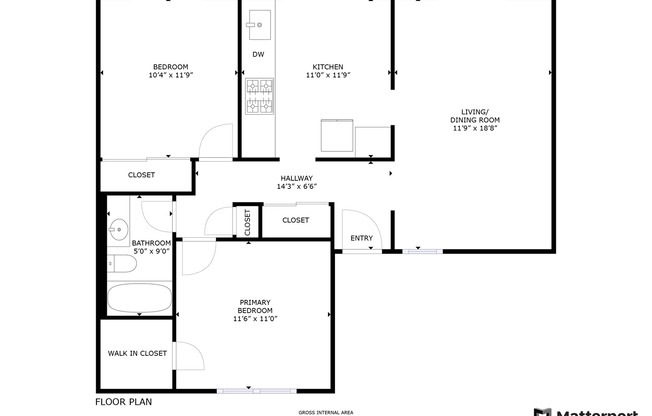 2 beds, 1 bath, 800 sqft, $1,595, Unit 03