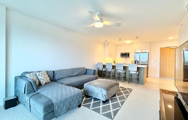 AVAILABLE NOW!! FURNISHED 1 Bedroom, 1 Bath condo unit at Azure Ala Moana