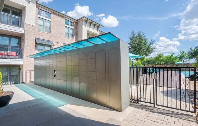 our apartments have a private pool in front of our building