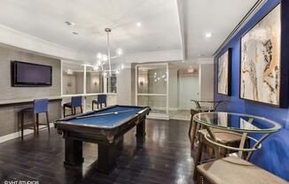 Billiard and Gaming Room at The Chesapeake, Washington, DC, 20008