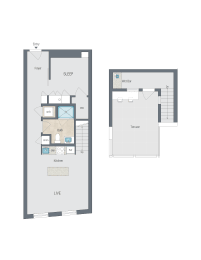 1 bed, 1 bath, 649 sqft, $3,012