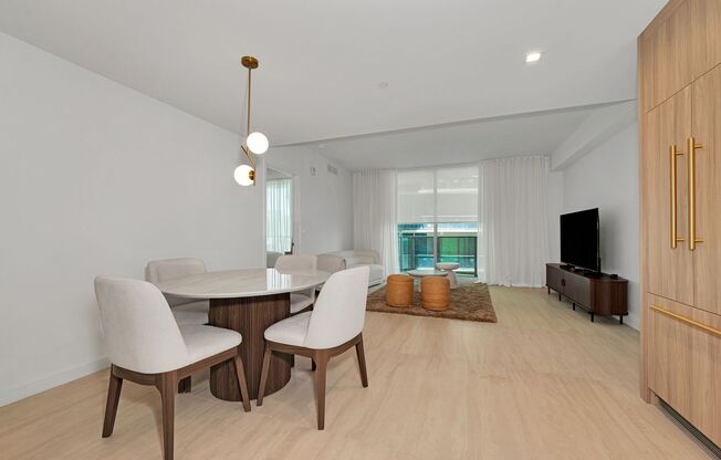 Fully furnished 2-bedroom residence in the heart of Brickell.